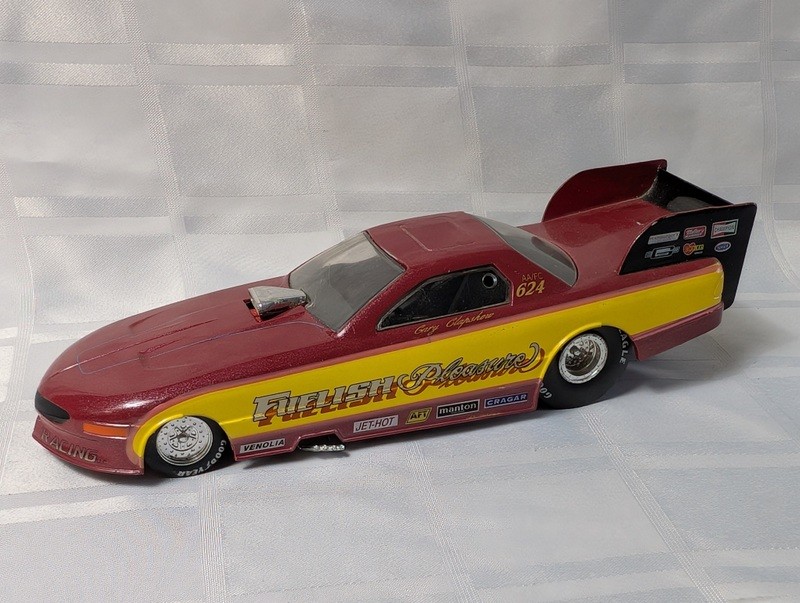 Die-cast drag racing toy car - image 1 of 13