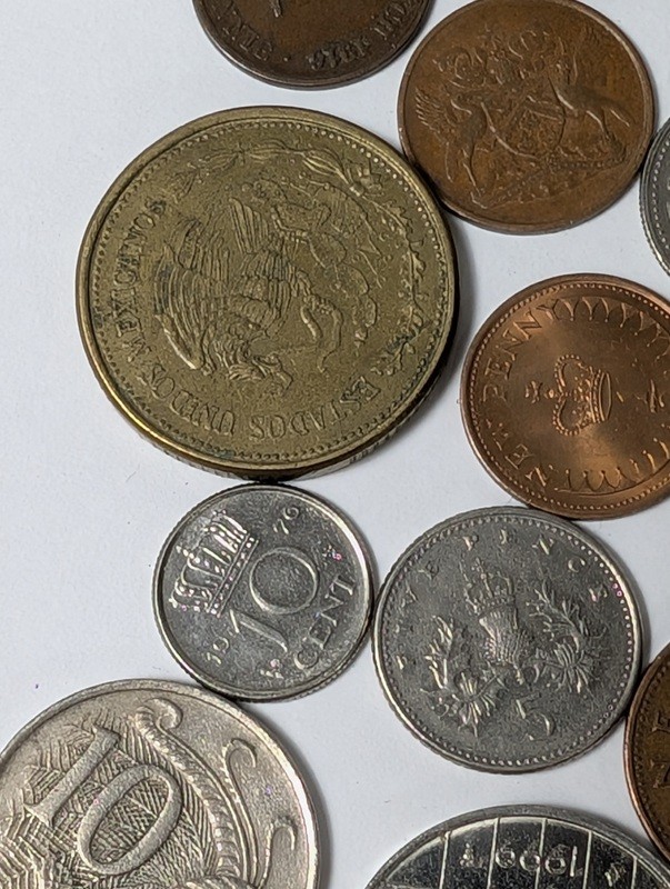Assorted international coins - image 21 of 24