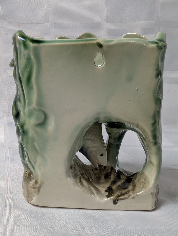 Shafford Hand Decorated Ceramic Fish Sculpture - image 5 of 7