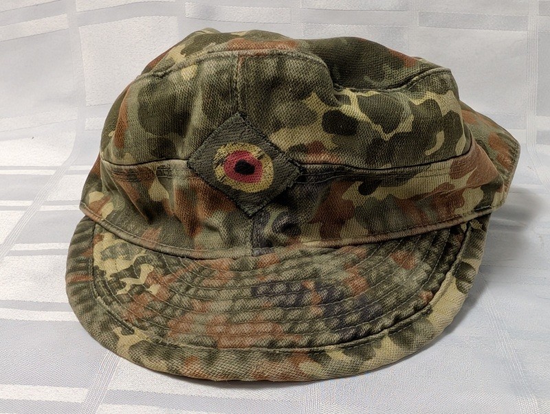 Camouflage field cap with diamond patch - image 1 of 14