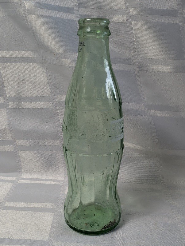 Vintage Coca-Cola contour glass bottle - image 1 of 14