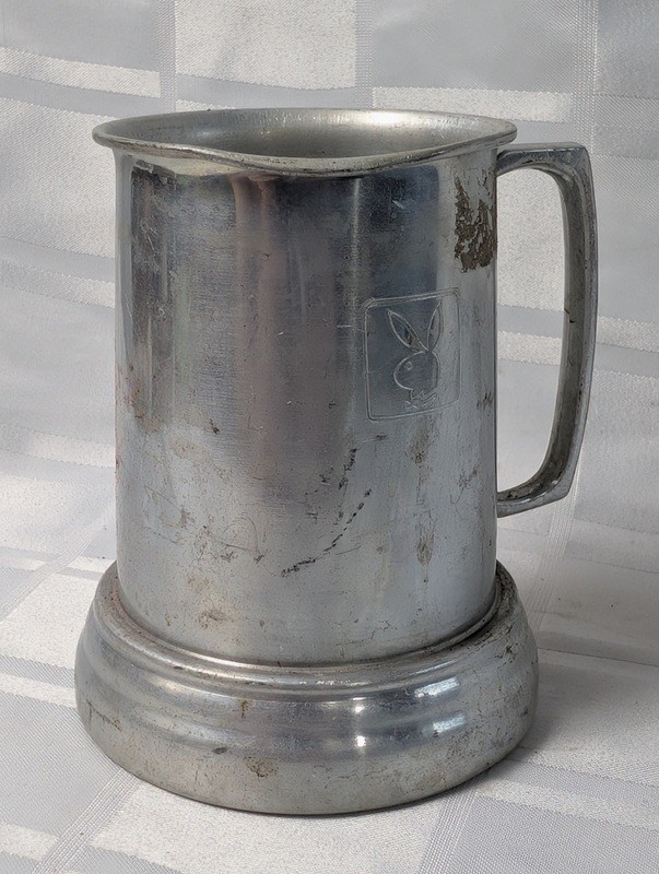 Metal beer stein with Playboy bunny emblem - image 6 of 12