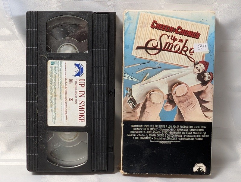 Cheech & Chong's Up in Smoke VHS Tape and Box - image 5 of 6