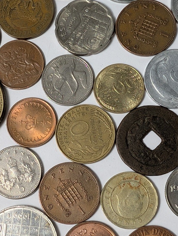 Assorted international coins - image 23 of 24