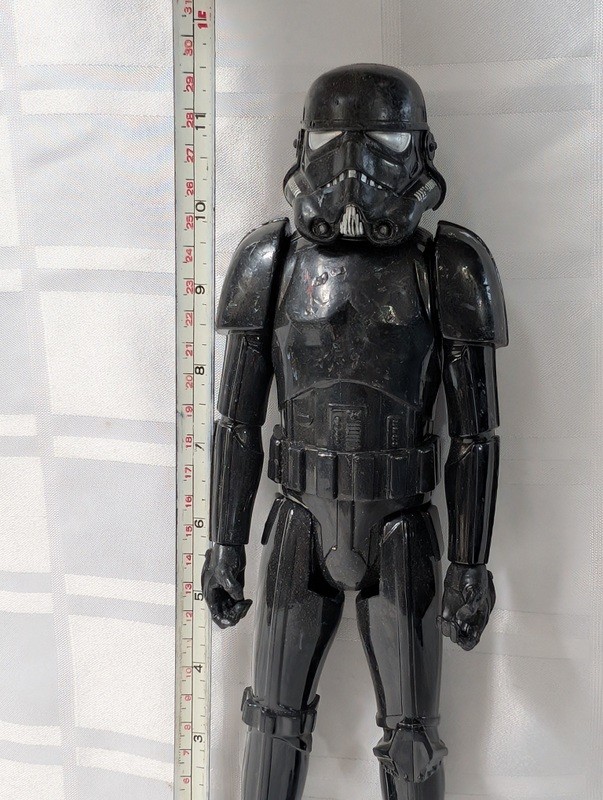 Black Stormtrooper Action Figure - image 7 of 8
