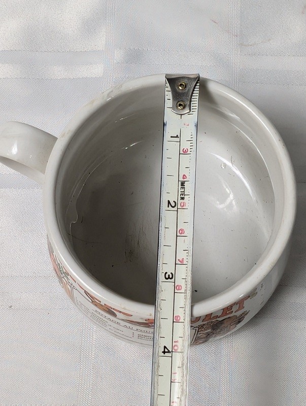 Ceramic chicken soup mug with recipe label - image 10 of 10