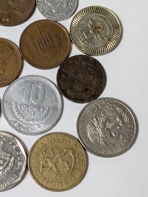 Assorted international coins - image 18 of 24