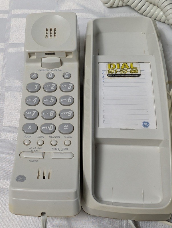 GE Emergency Quick Dial Corded Telephone - image 7 of 11