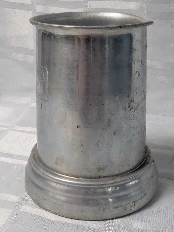 Metal beer stein with Playboy bunny emblem - image 5 of 12