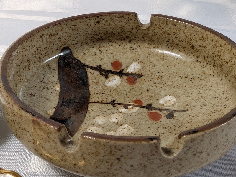 Assorted ceramic dishware with floral, heraldic, and landscape designs - image 10 of 16
