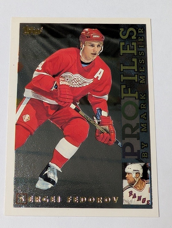 Sergei Fedorov Detroit Red Wings ProFiles trading cards - image 1 of 6