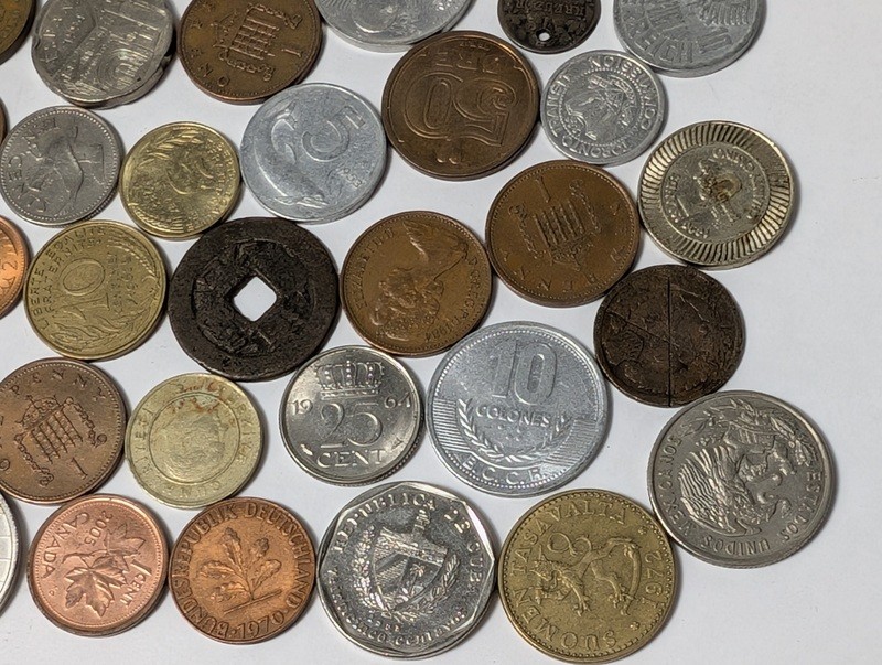 Assorted international coins - image 3 of 24
