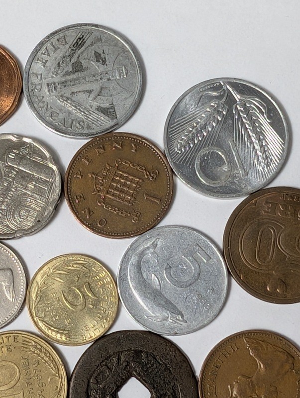 Assorted international coins - image 24 of 24