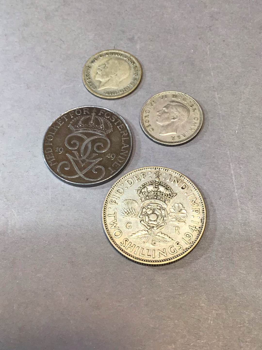 U.S. & Foreign Coins For Collectors (90/8dwt, 50/9dwt, 40/14+dwt) - image 4 of 10
