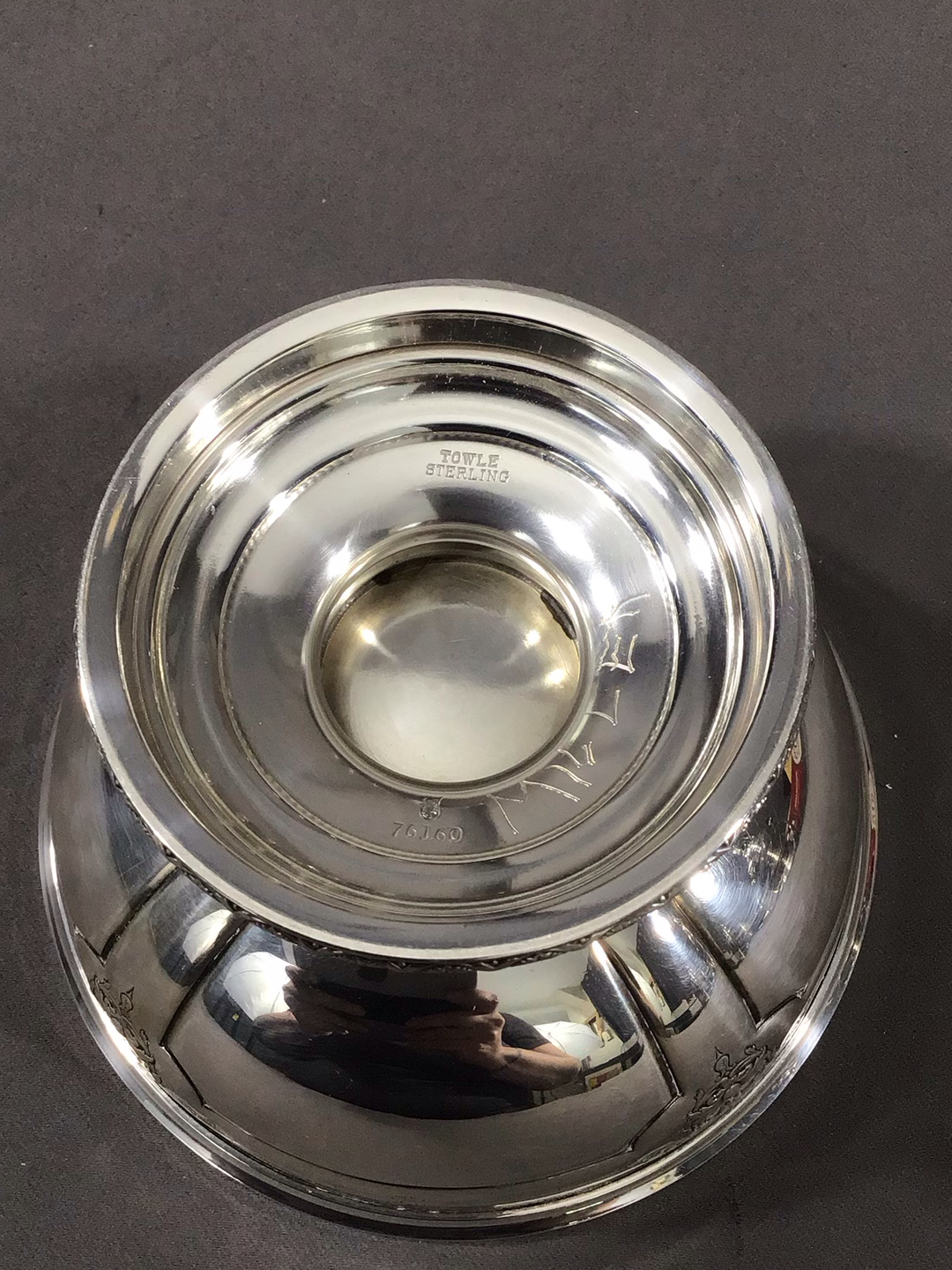 Towle Sterling Louis XIV Creamer / Sugar / Waste (600+dwt) - image 5 of 7