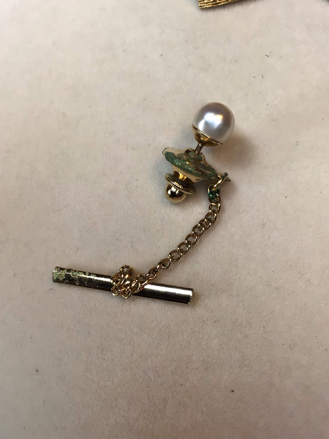 Vintage 14K / 18K Cufflinks (8+dwt, 9+dwt) - image 2 of 11