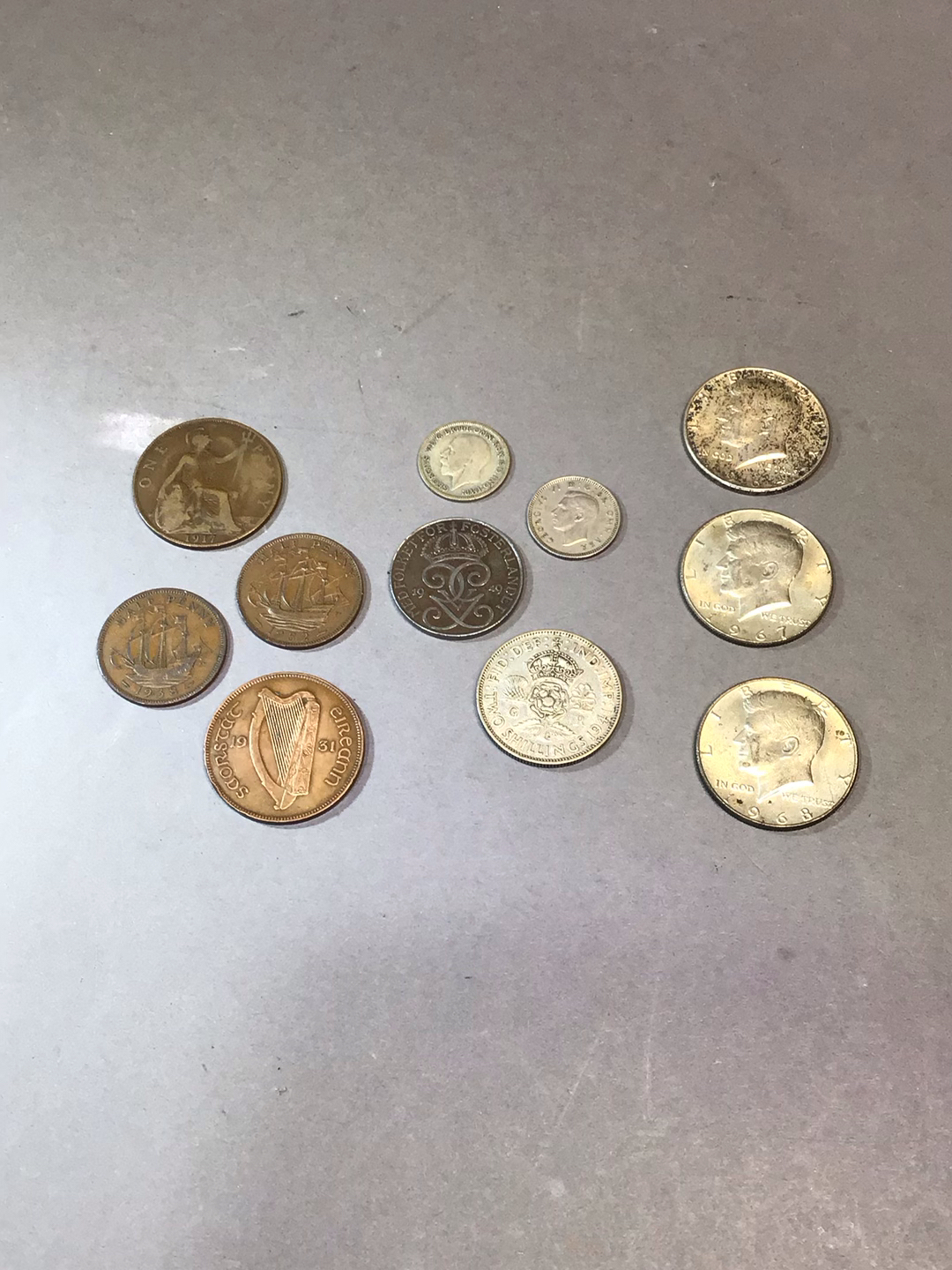U.S. & Foreign Coins For Collectors (90/8dwt, 50/9dwt, 40/14+dwt) - image 1 of 10