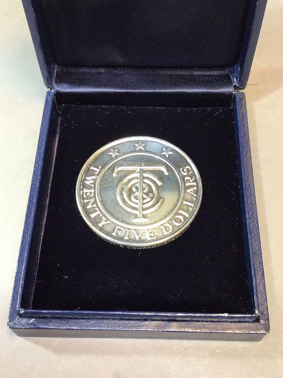 Tiffany & Co. Tiffany Money Sterling Coin (17+dwt) - image 1 of 8