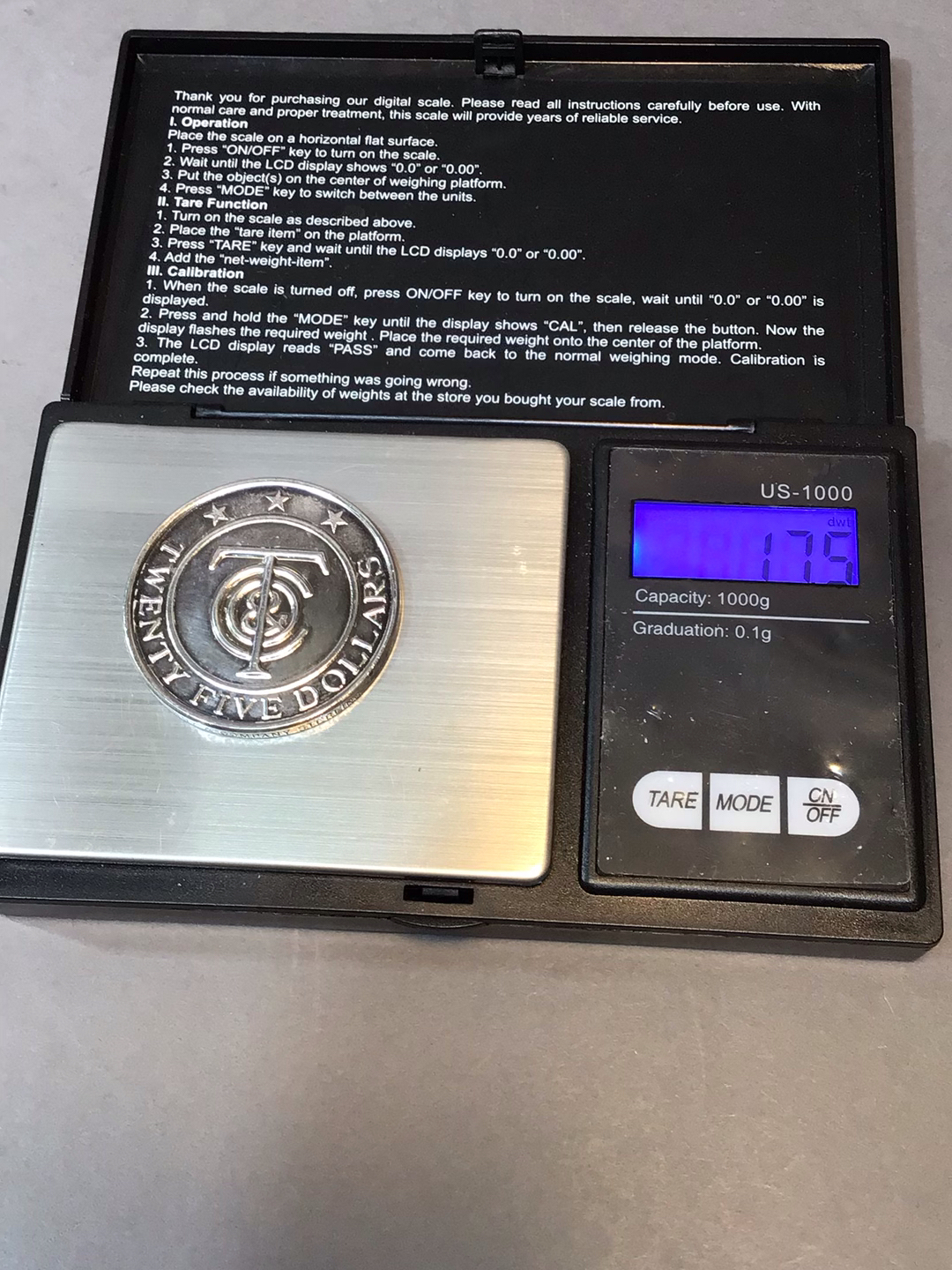 Tiffany & Co. Tiffany Money Sterling Coin (17+dwt) - image 8 of 8