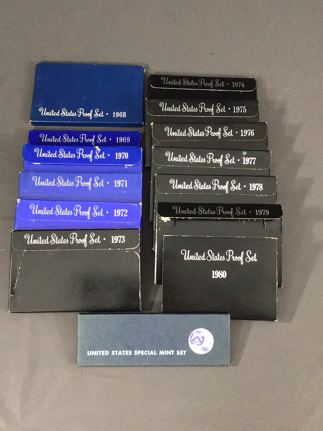 United States Proof Sets 1968–1980 & 1967 Special Mint Set - image 1 of 15