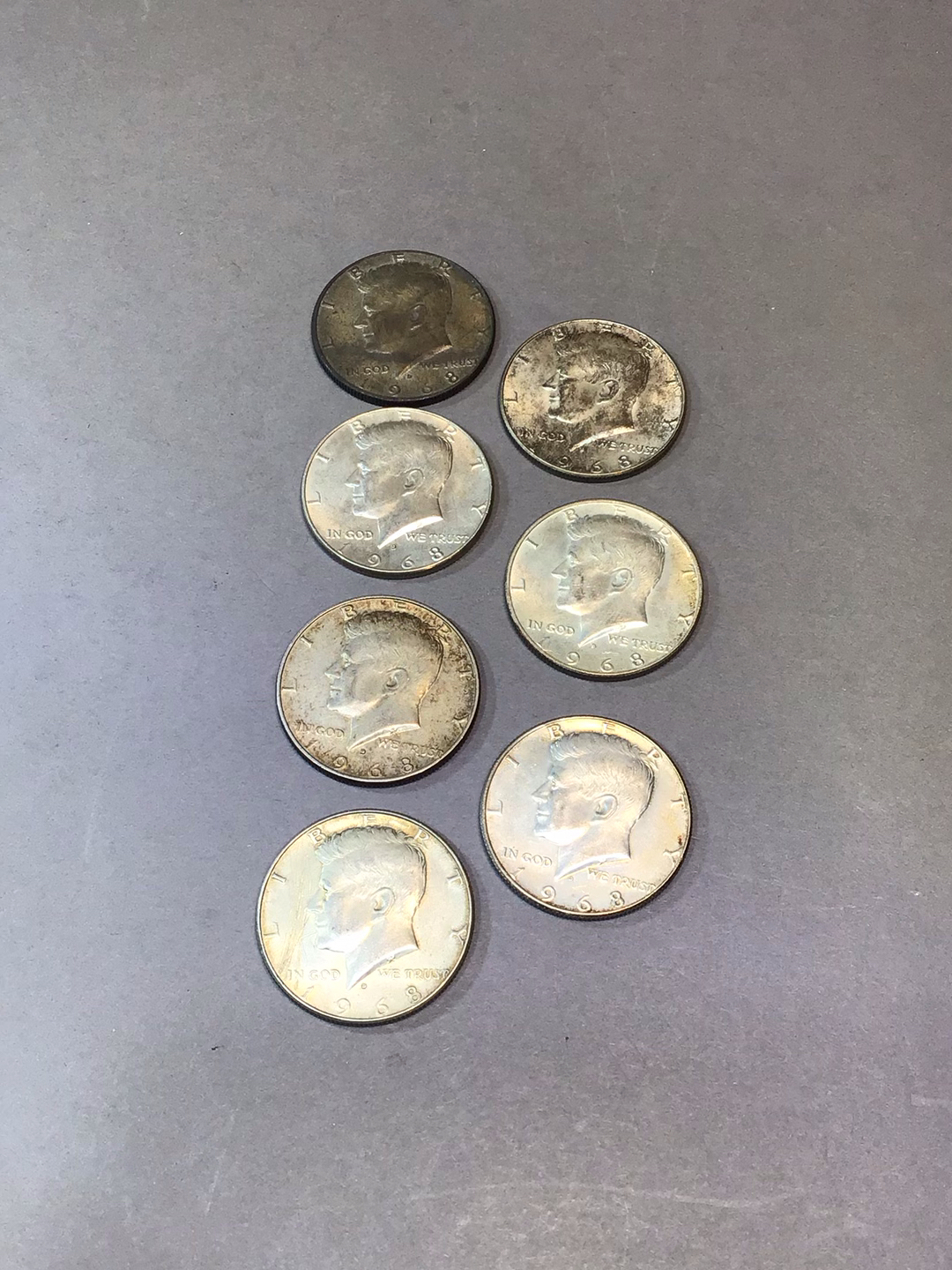 U.S. JFK Half Dollars 1965 - 1969 (177+dwt) - image 9 of 14