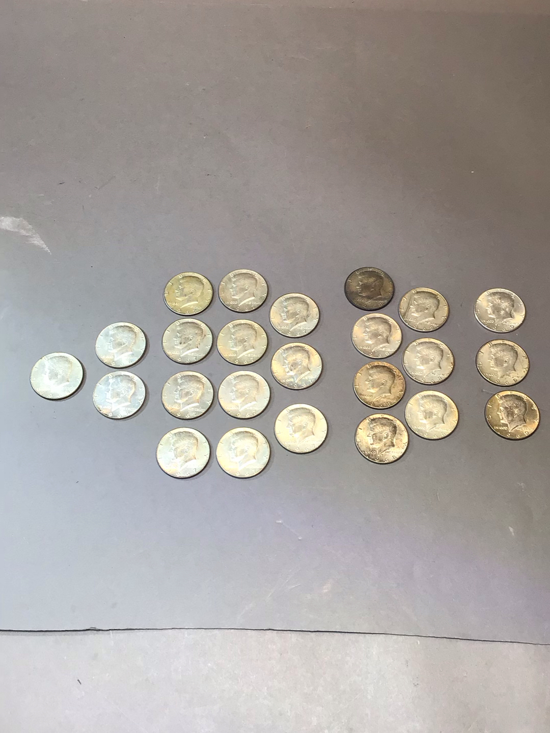 U.S. JFK Half Dollars 1965 - 1969 (177+dwt) - image 1 of 14