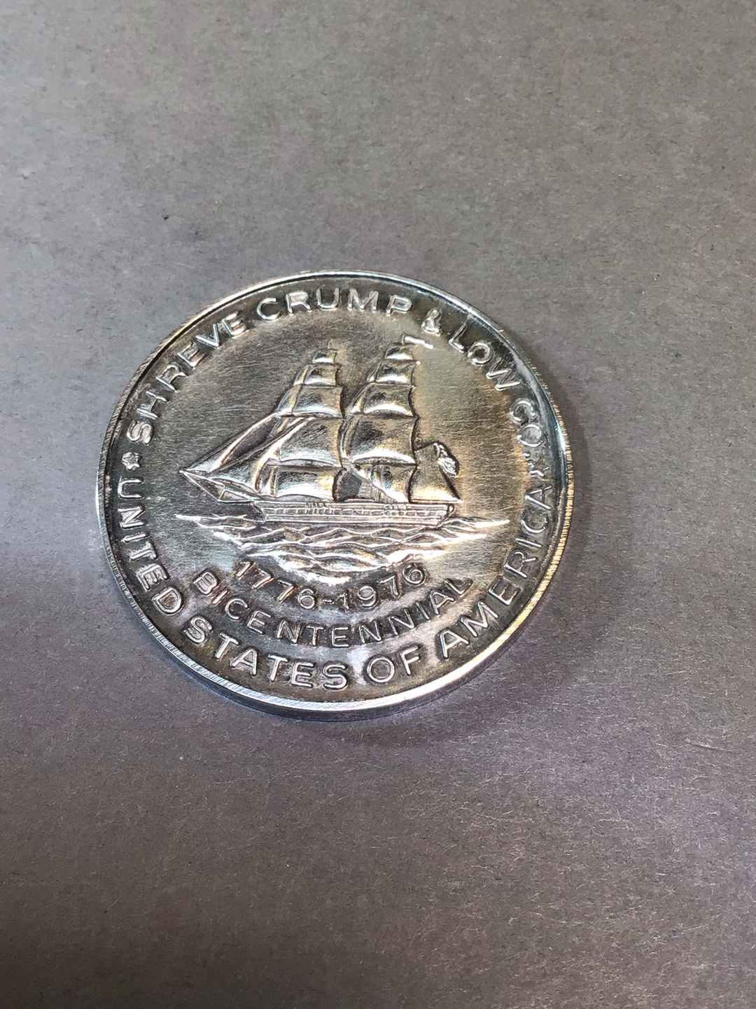 Shreve, Crump & Low Concord Minuteman Silver Coin (20+dwt) - image 3 of 6