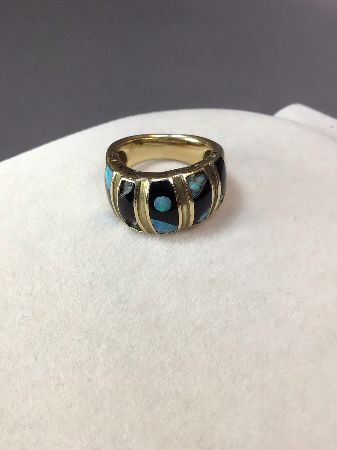 14K Yellow Gold Bracelet & Ring (18+dwt) - image 4 of 9