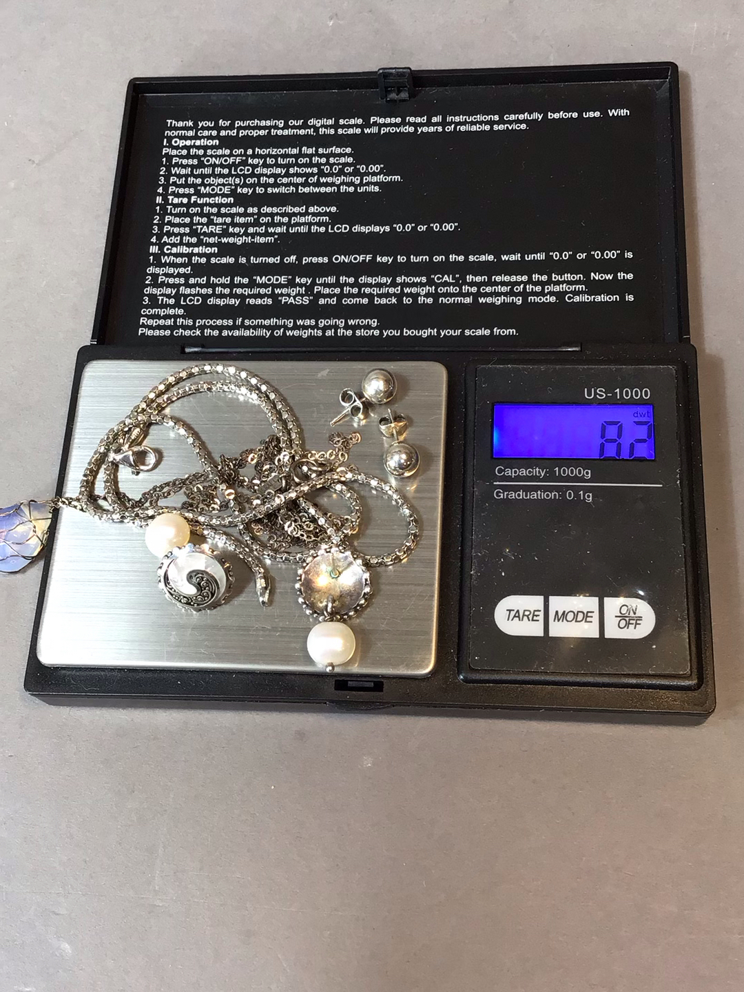 Sterling Jewelry (8+dwt) - image 11 of 12