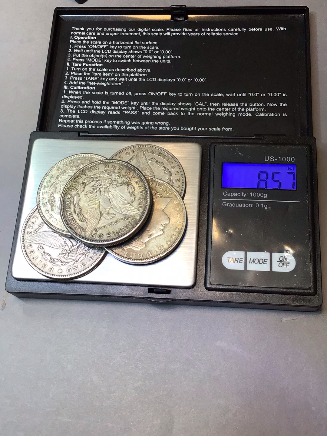 U.S. Morgan Silver Dollar (85+dwt) - image 9 of 9