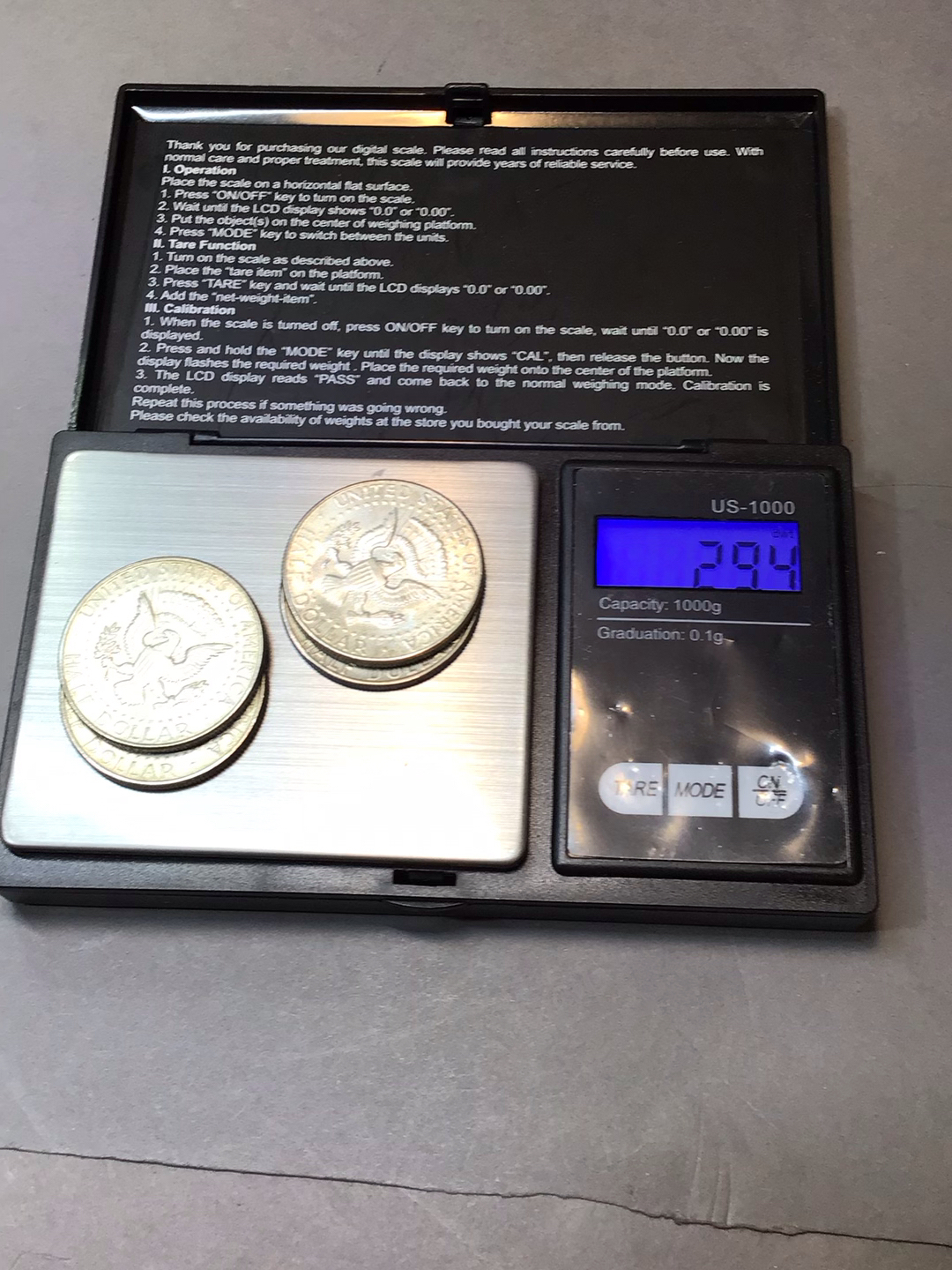 U.S. JFK Silver Half Dollars (90/8dwt, 40/29dwt) - image 9 of 9