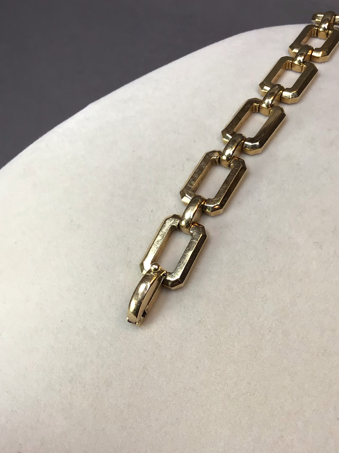 14K Yellow Gold Bracelet & Ring (18+dwt) - image 3 of 9