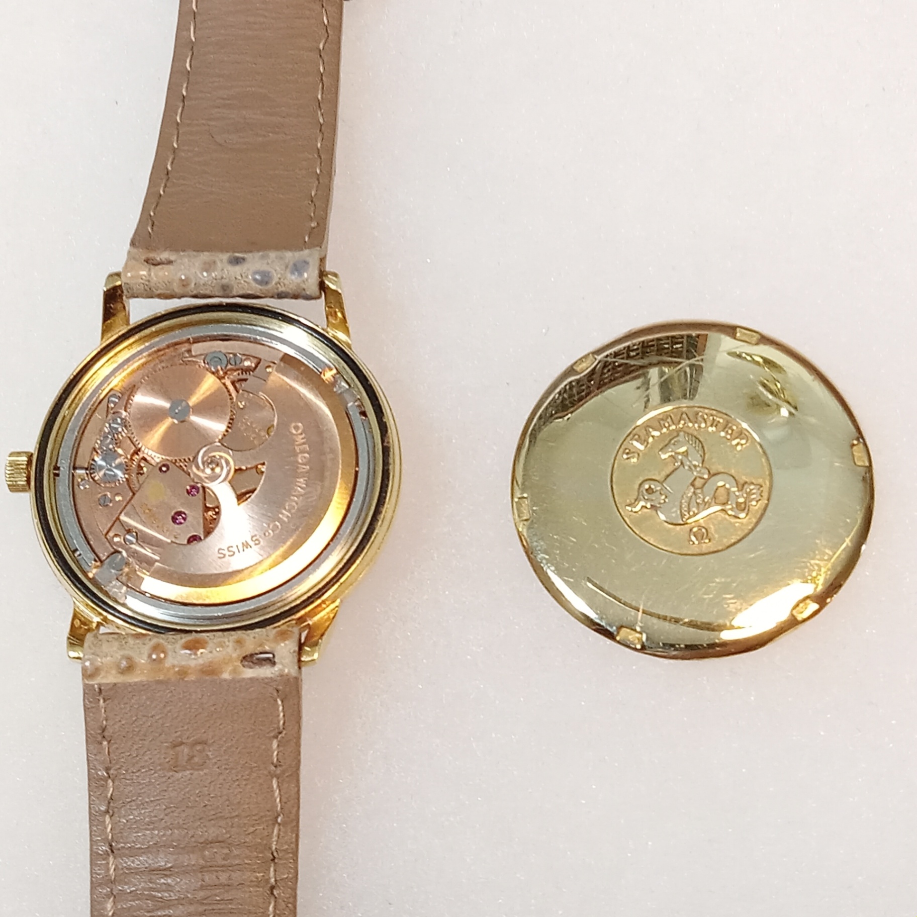 Vintage Omega 18K Seamaster Watch (4+dwt) - image 6 of 18