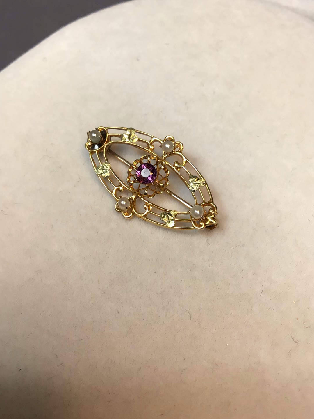 Antique 14K Brooches (3+dwt) - image 6 of 12