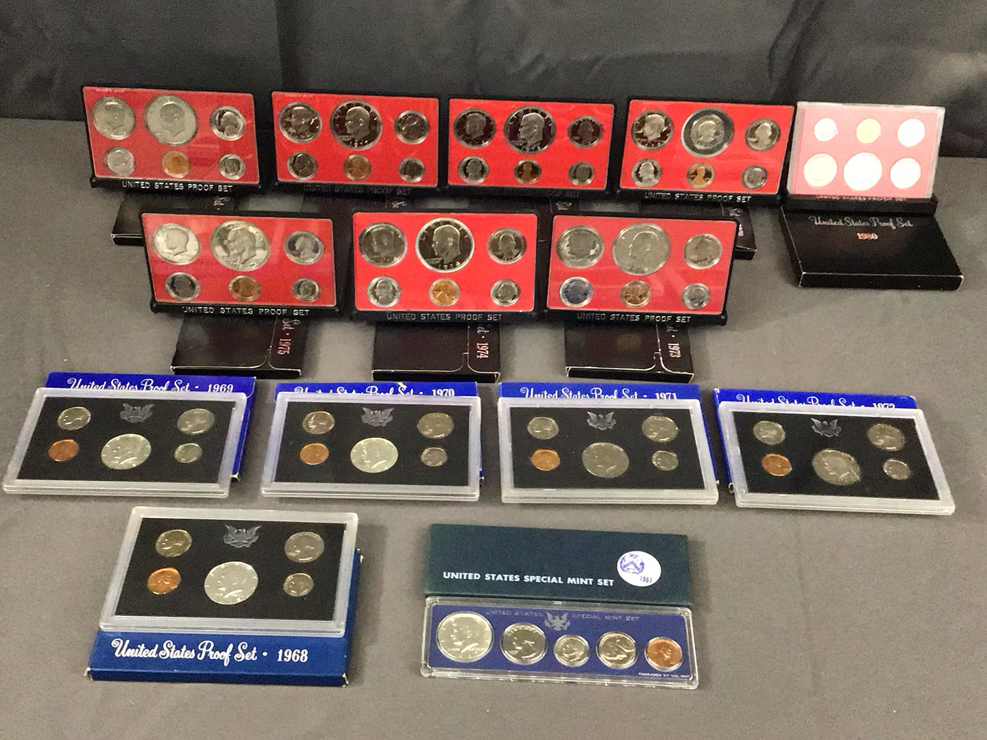 United States Proof Sets 1968–1980 & 1967 Special Mint Set - image 2 of 15