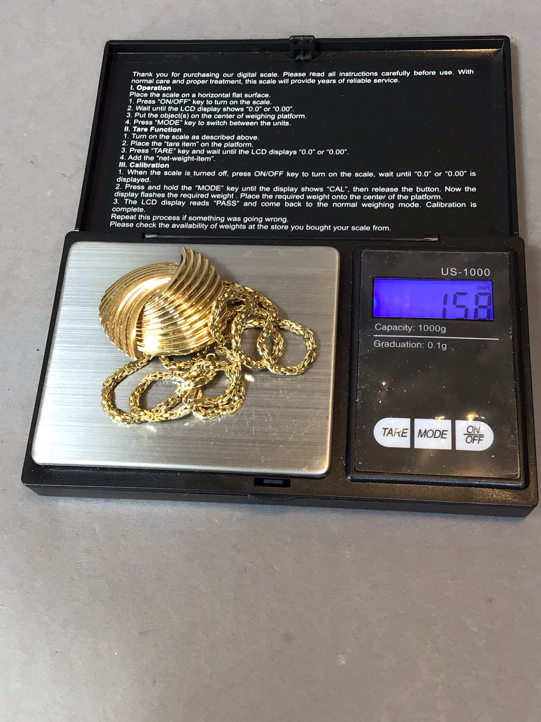14K Yellow Gold Jewelry (15+dwt) - image 8 of 8