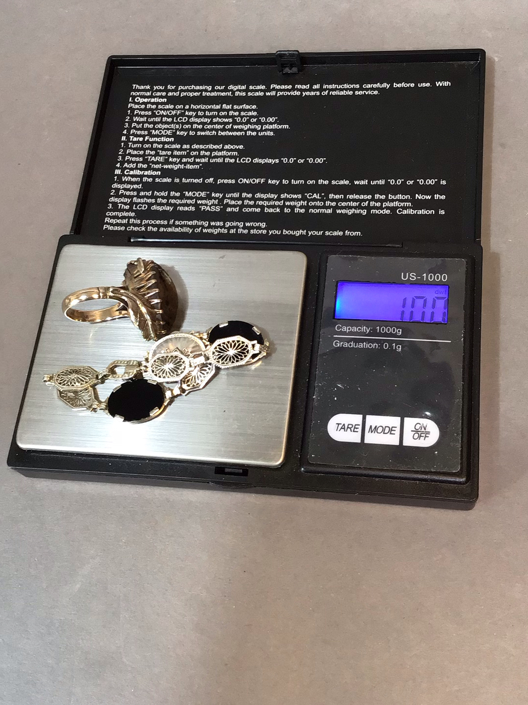 14K Gold & Sterling Jewelry (5+dwt) - image 18 of 18