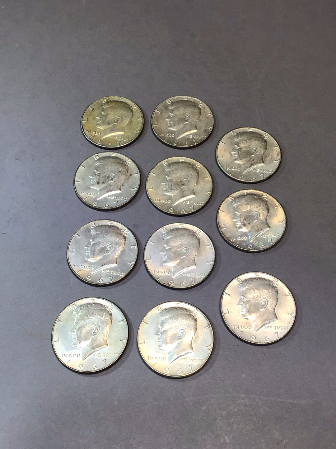 U.S. JFK Half Dollars 1965 - 1969 (177+dwt) - image 7 of 14