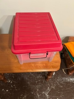 Sewing/Craft Cutting Mat, Storage Bin & Craft Supplies - image 5 of 5