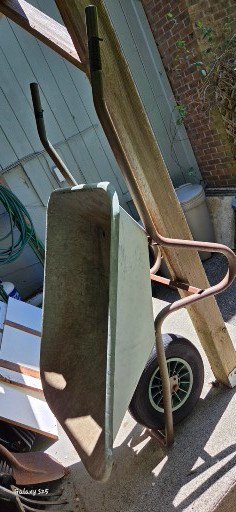 Wheelbarrow and Gardening Tools - image 1 of 5