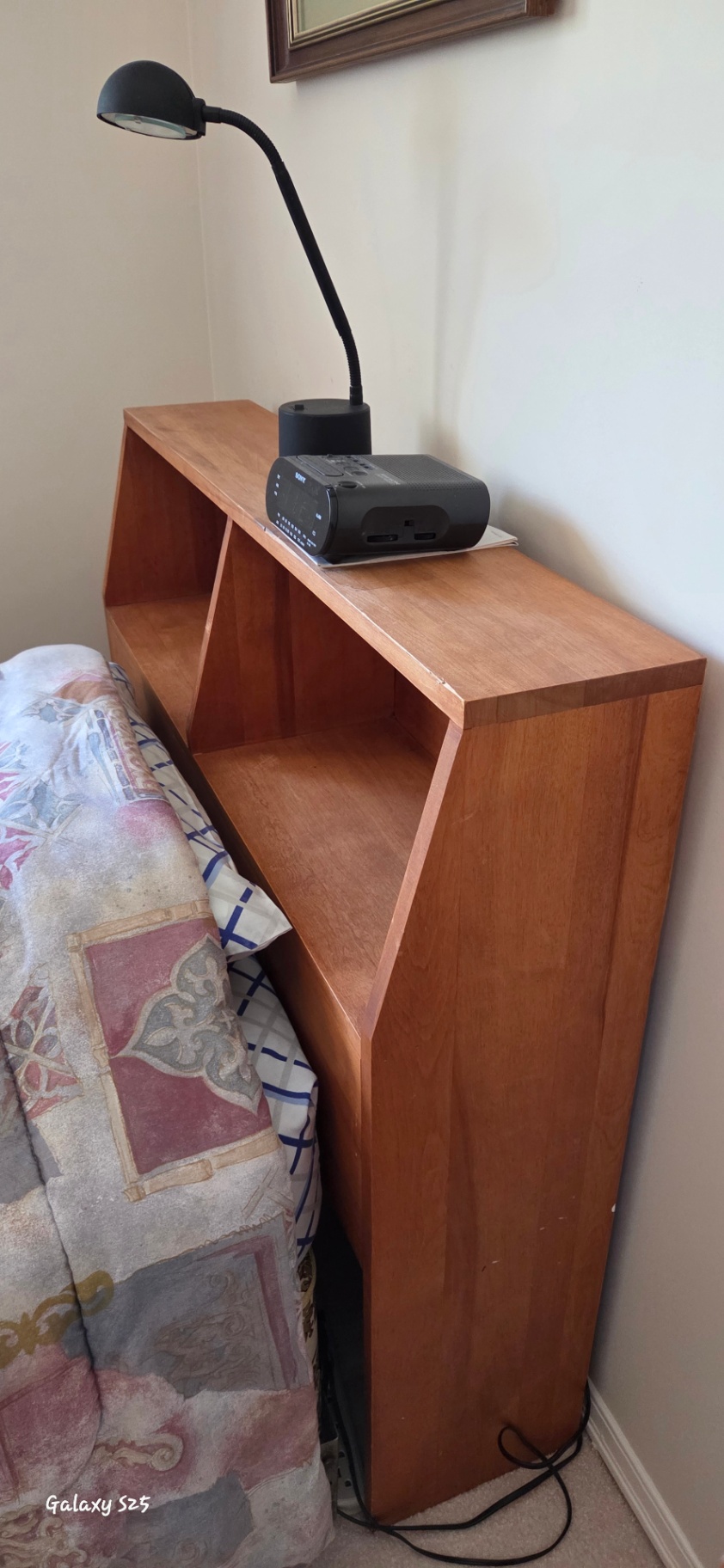 Wood Cube Storage Shelf and Spindle Headboard (Linens & Beds Not Included) - image 1 of 6