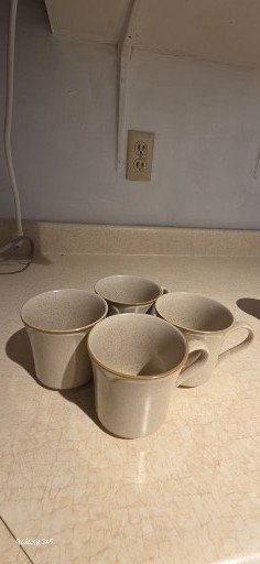 Stoneware Dinnerware Set with Leaf/Wheat Motif - image 3 of 12
