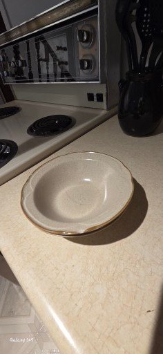 Stoneware Dinnerware Set with Leaf/Wheat Motif - image 11 of 12