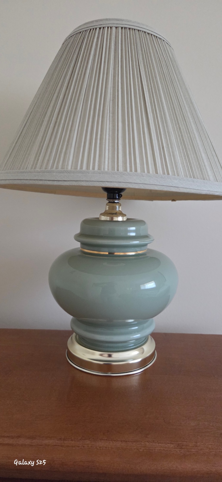 Ceramic Table Lamp with Porcelain Figurine Décor Pieces - image 3 of 6
