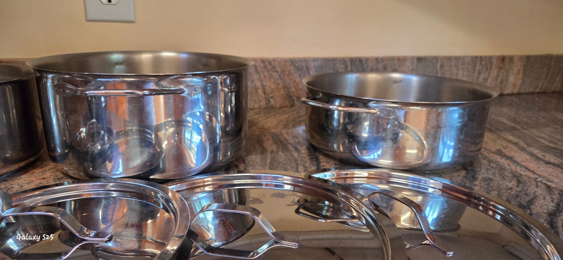 Large Kitchen Cookware Collection – Stainless Pots, Pans & Nonstick Fry Pans - image 5 of 5