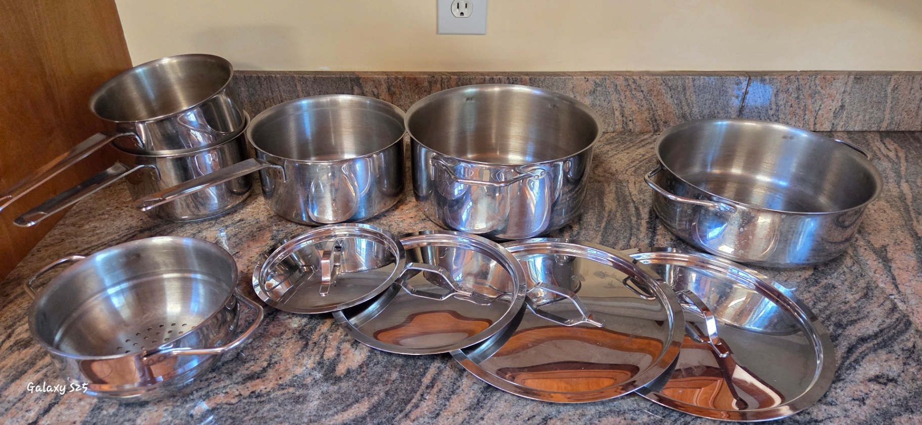 Large Kitchen Cookware Collection – Stainless Pots, Pans & Nonstick Fry Pans - image 2 of 5