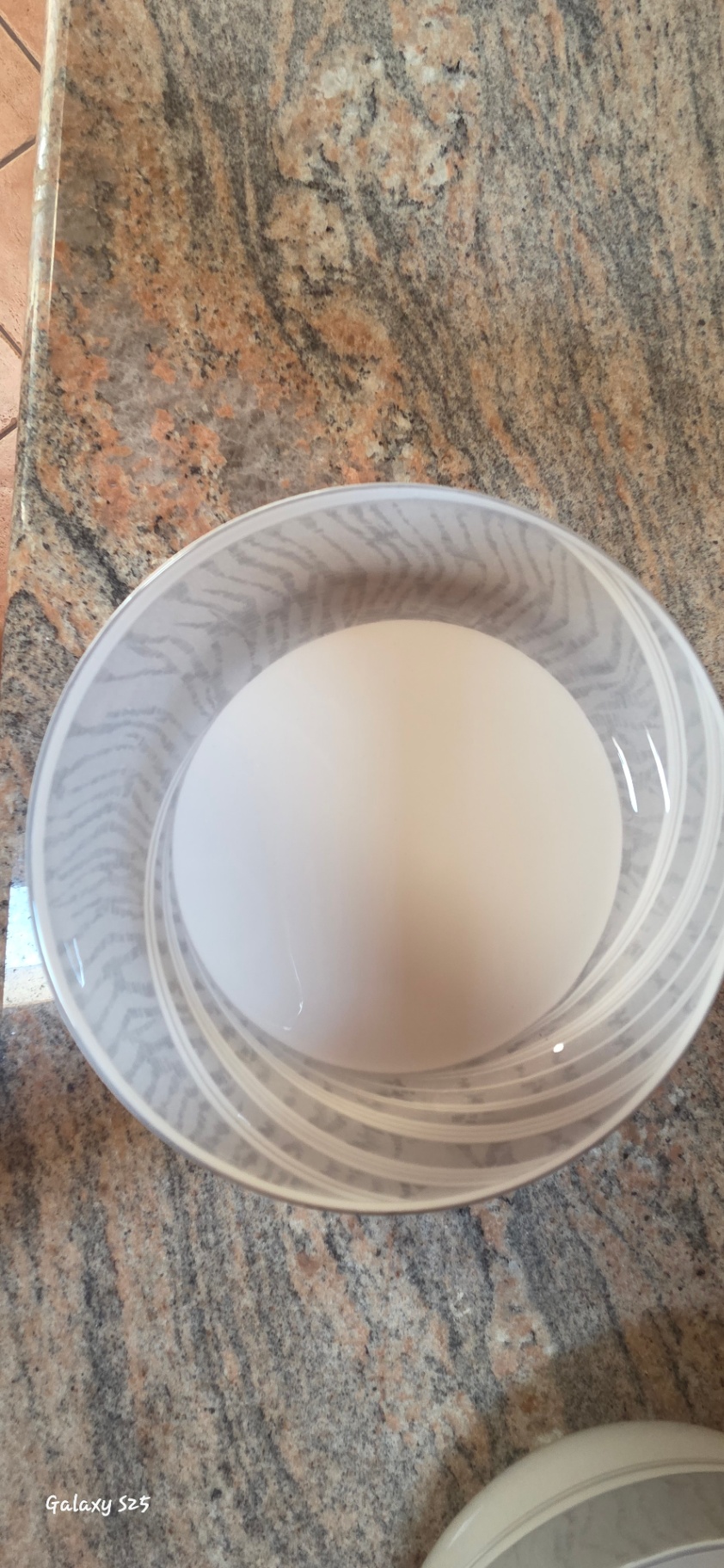 Porcelain Dinnerware Set – Grey Swirl Pattern - image 1 of 18