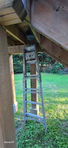 Pair of Aluminum Ladders - image 1 of 4