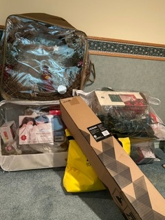 Clear Storage Bag, Cardboard Storage Box, Christmas Tree & Holiday Decorations - image 1 of 4