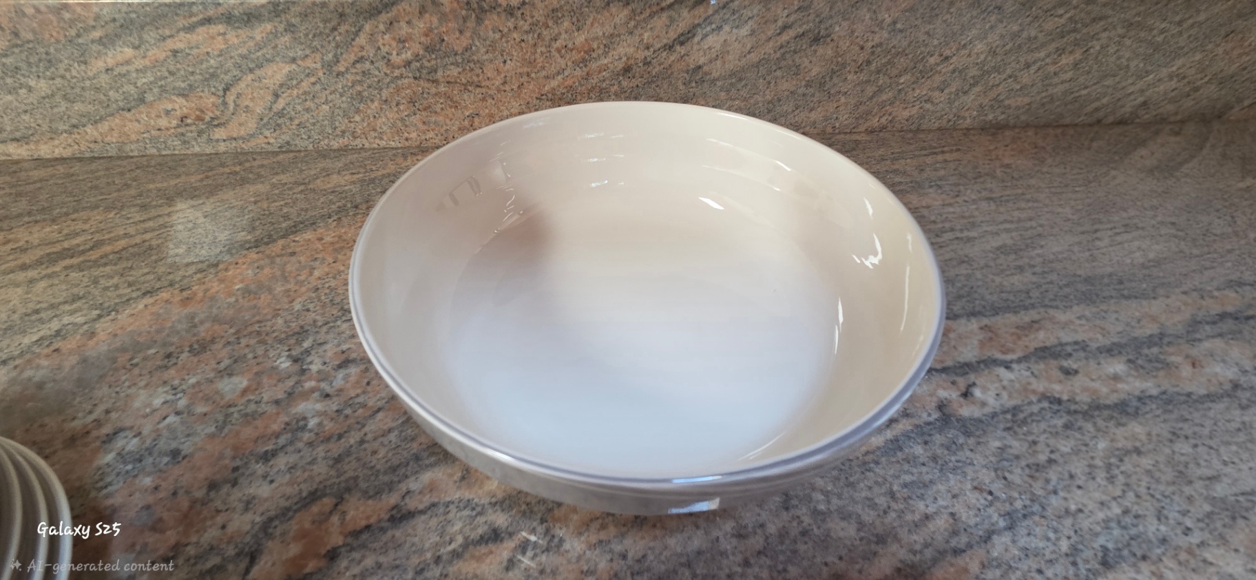 Porcelain Dinnerware Set – Grey Swirl Pattern - image 3 of 18